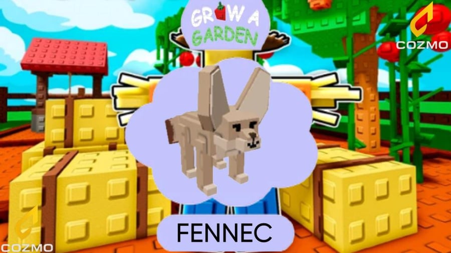 ثعلب الفنك ماب المزرعه | Fennec Fox Grow A Garden