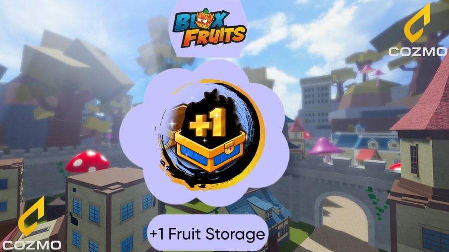 Fruit Storage +1(Perm) Blox Fruits |  مساحة الفواكه +1 ( دائمة ) بلوكس بروت