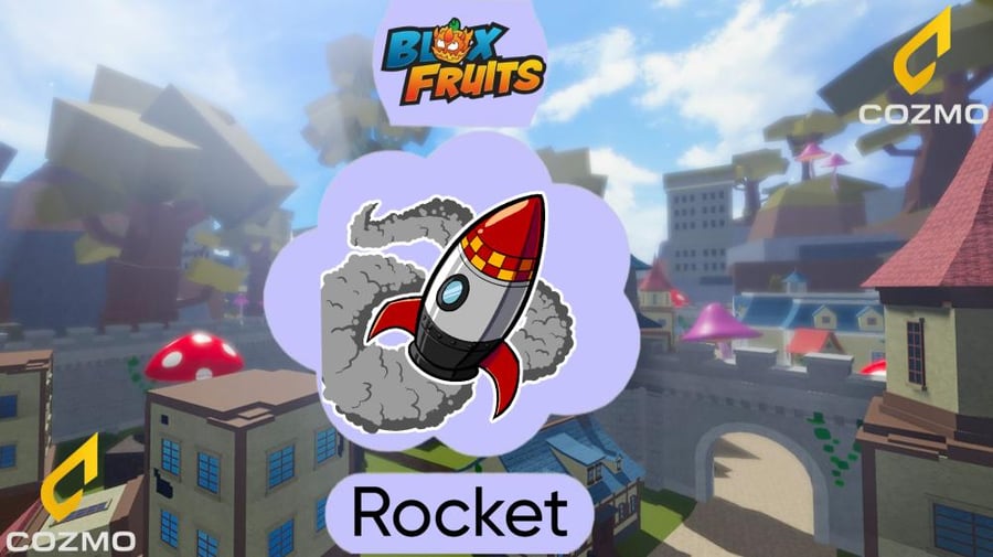 Rocket Fruit(Perm)  Blox Fruits | فاكهة الصاروخ(الدائمة) بلوكس فروت