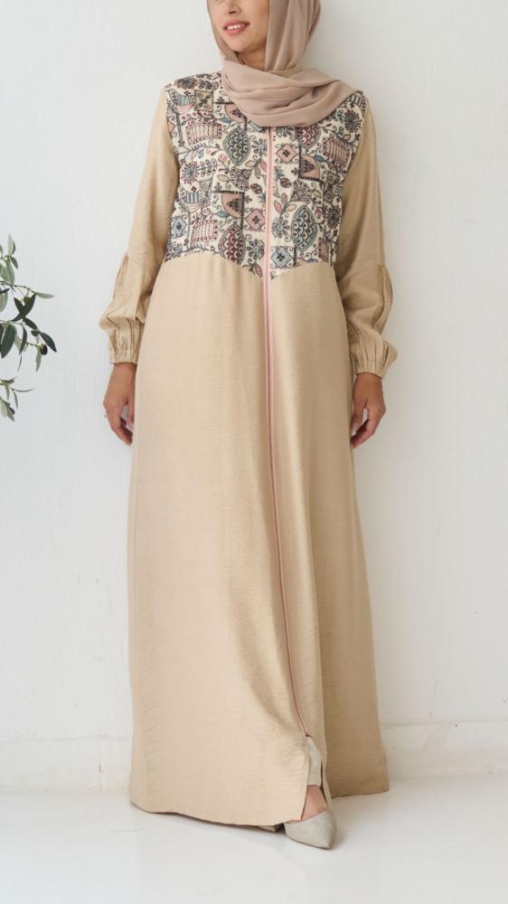 Naya beige abaya