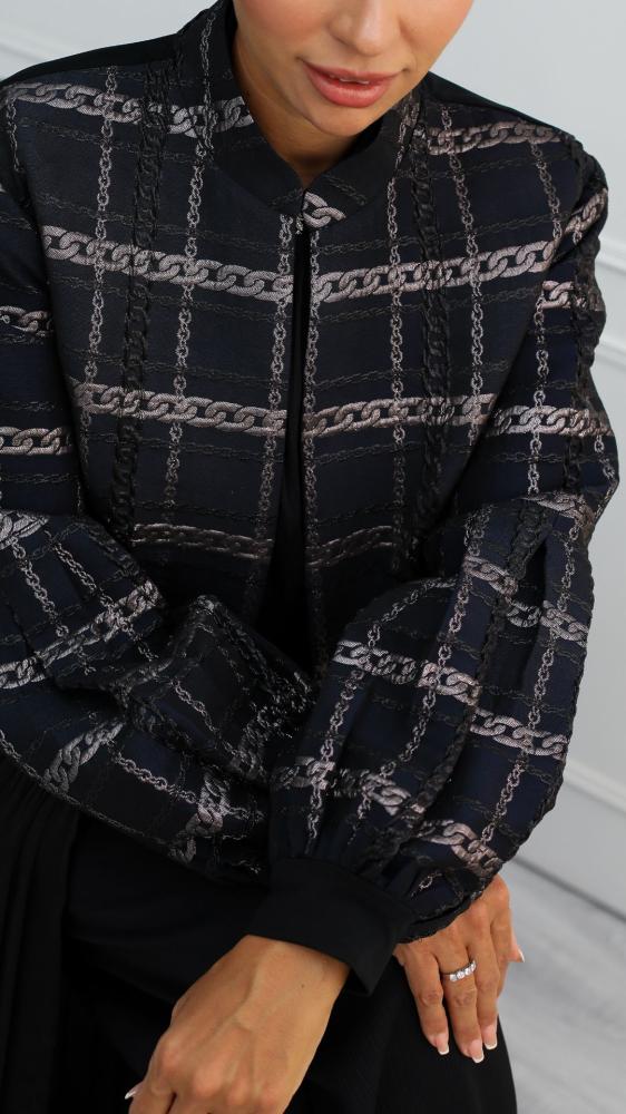 Sabeen navy abaya