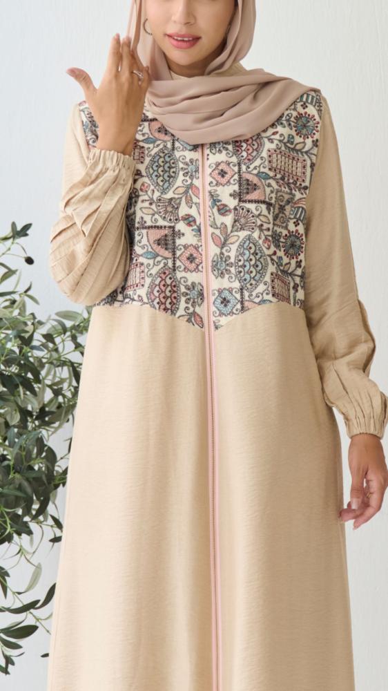 Naya beige abaya