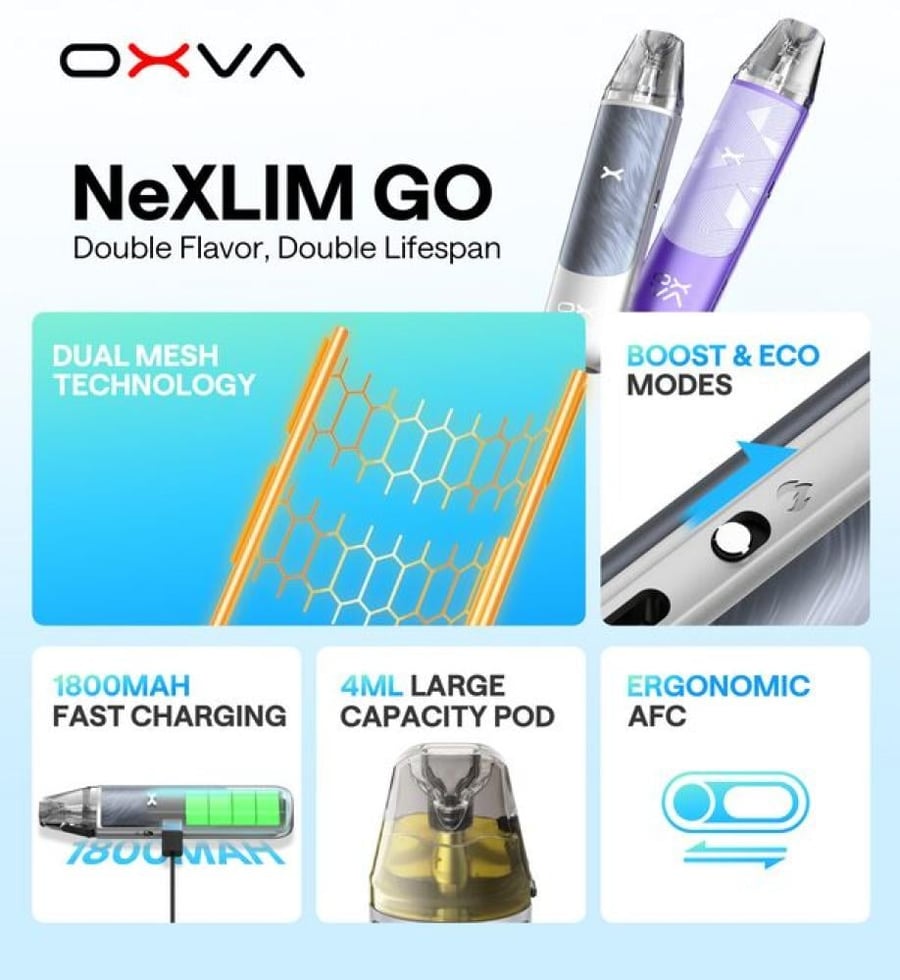جهاز بود فيب نيكسلم جو من اوكسفا OXVA NeXlim GO Pod Kit