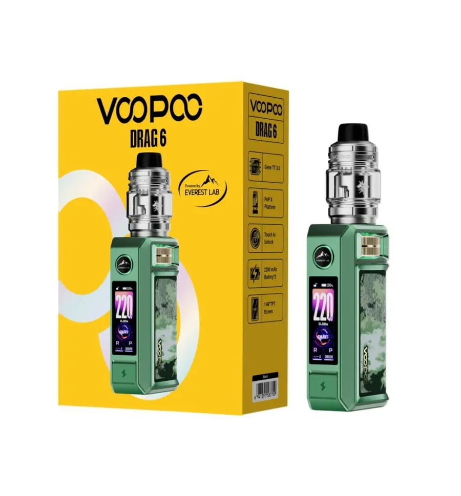 جهاز فيب فوبو دراق 6 VOOPOO DRAG 6 220W