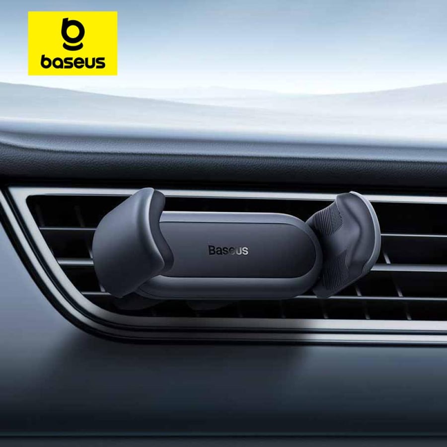 Baseus Air Conditioner Mobile Phone Holder - Black