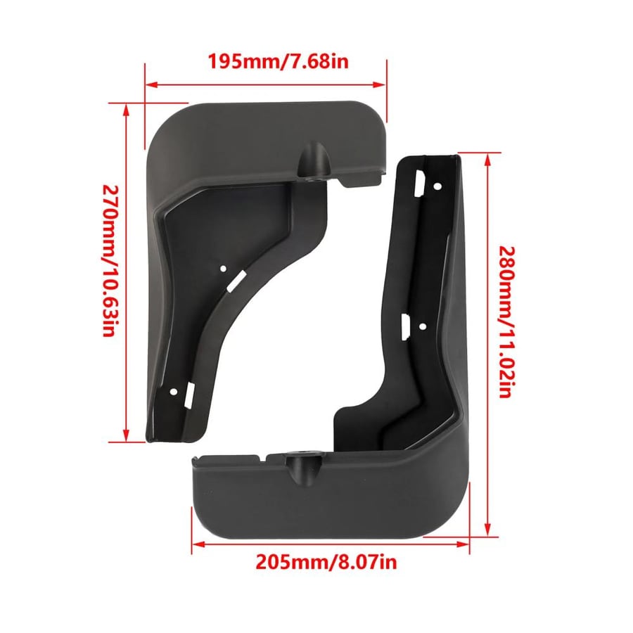 Mudguard for cars