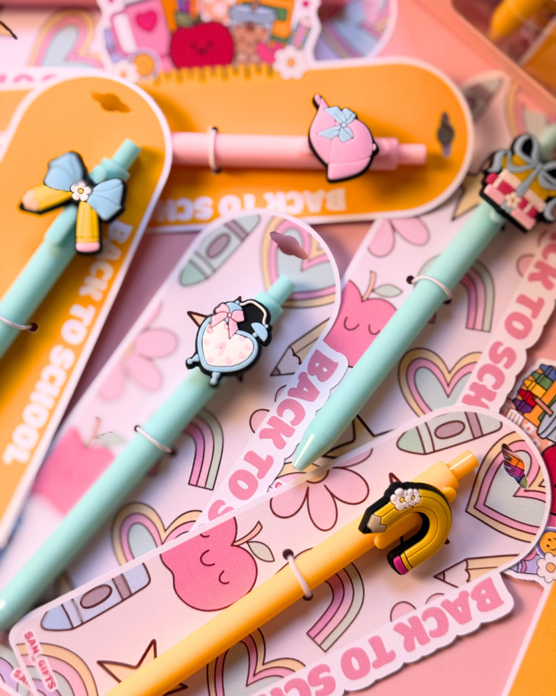 توزيعات هدايا أقلام العودة للمدارس - ️Back to school pen gift box ️