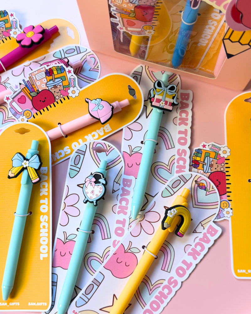 توزيعات هدايا أقلام العودة للمدارس - ️Back to school pen gift box ️