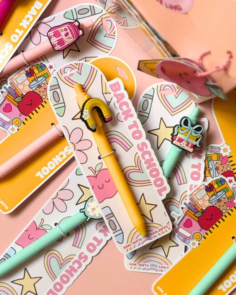 توزيعات هدايا أقلام العودة للمدارس - ️Back to school pen gift box ️