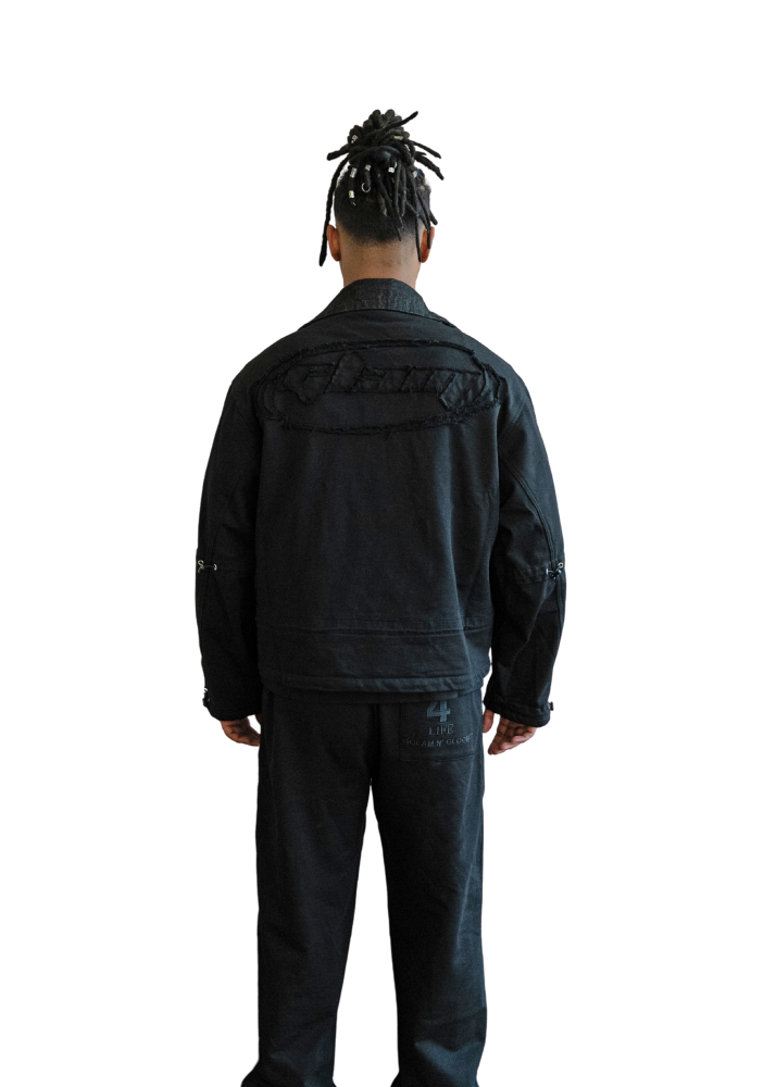 Split Denim Jacket