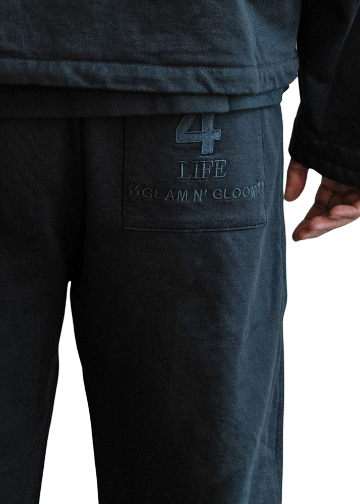 Split Denim Pants