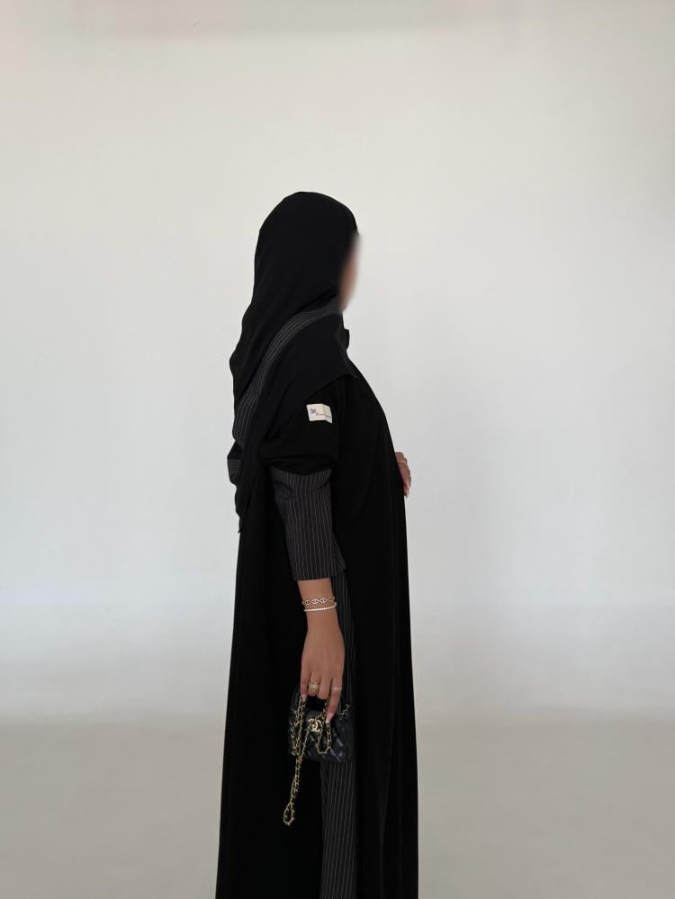 عـبايـة مـُقـلـمـة #197