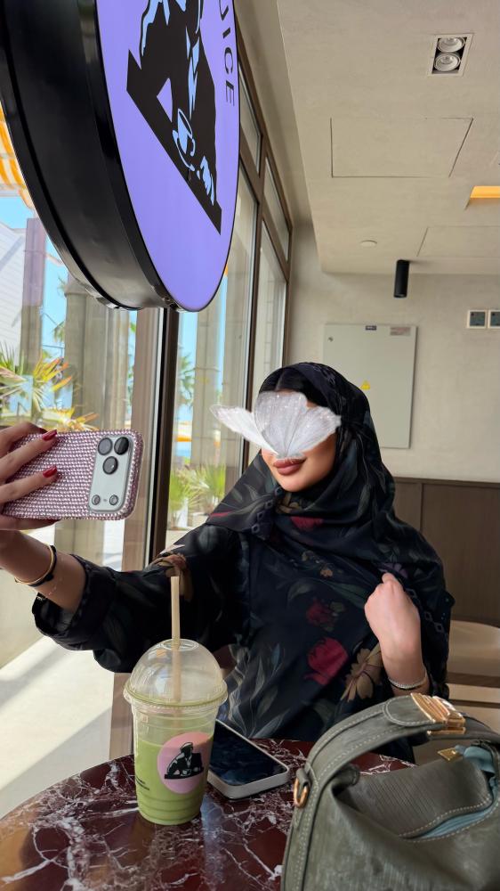 عباية شيفون أسود #189