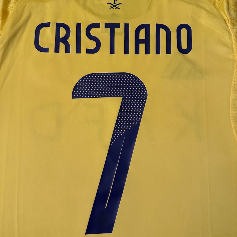 قميص النصر الاساسي 25 بأسم كريستيانو