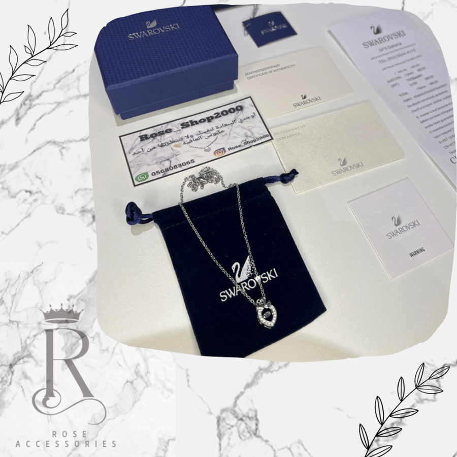Swarovski silver bracelet chain
