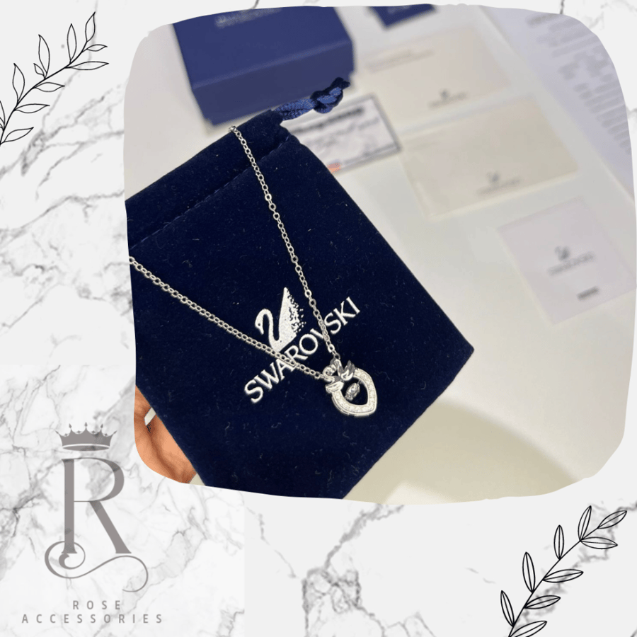 Swarovski silver bracelet chain