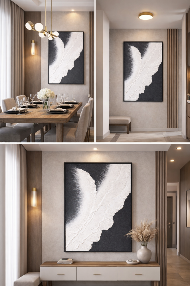 Freedom wing... a quiet launch towards a limitless space. From the linen verses