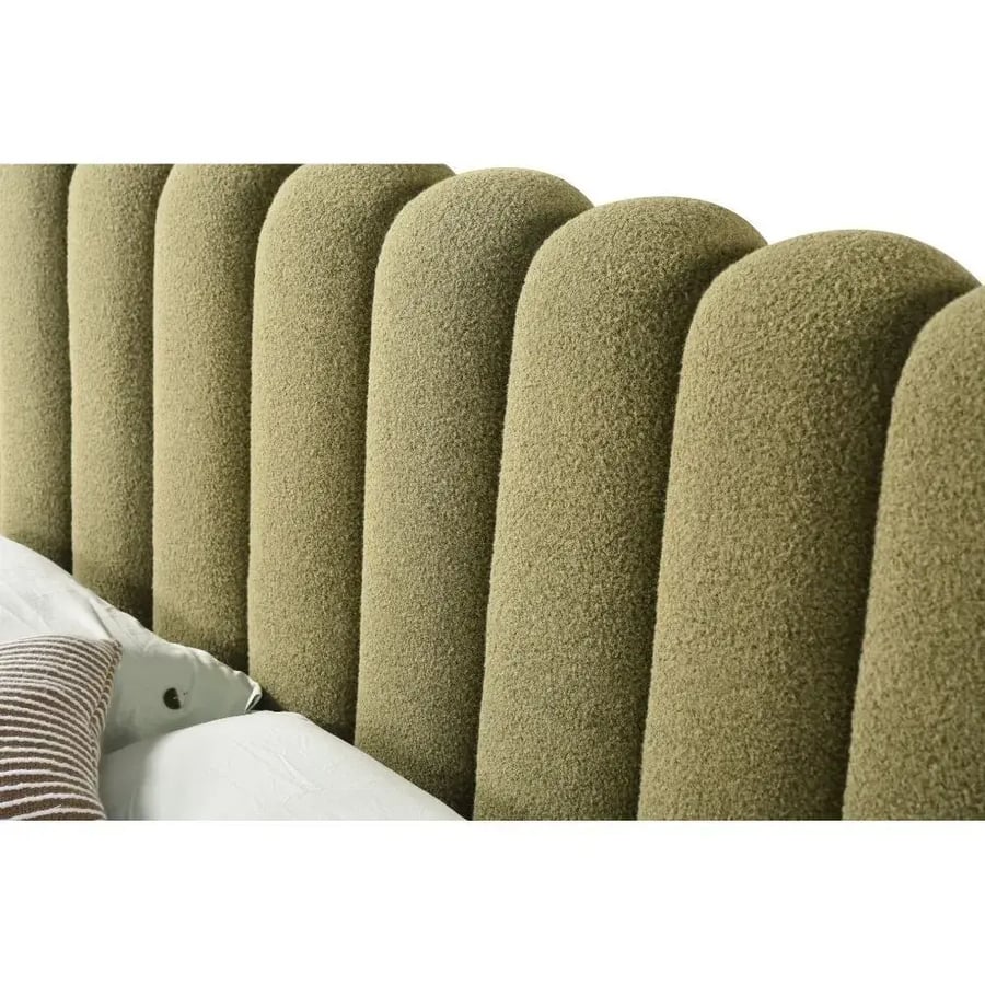 King bed Beverly 200*180 cm - green