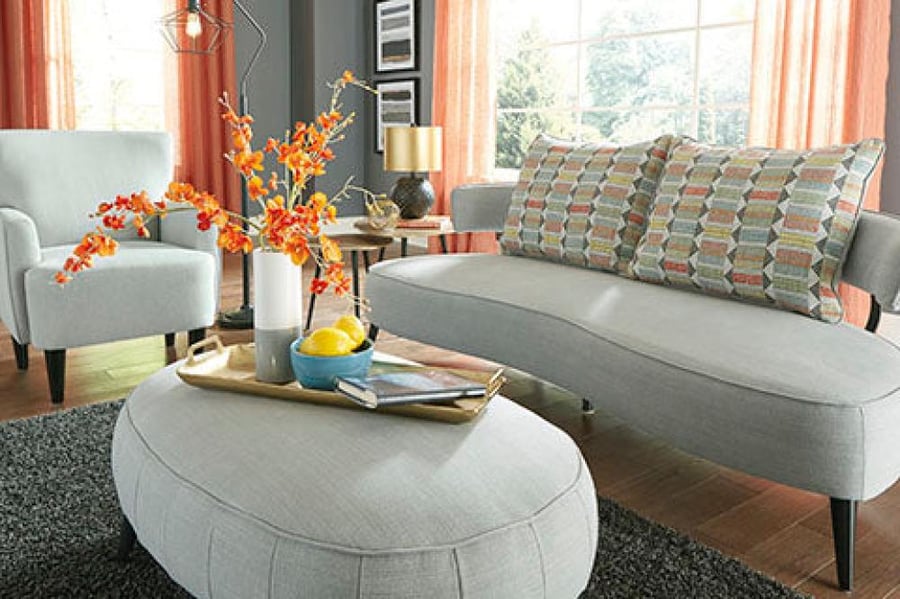 Sofa + Ottoman set