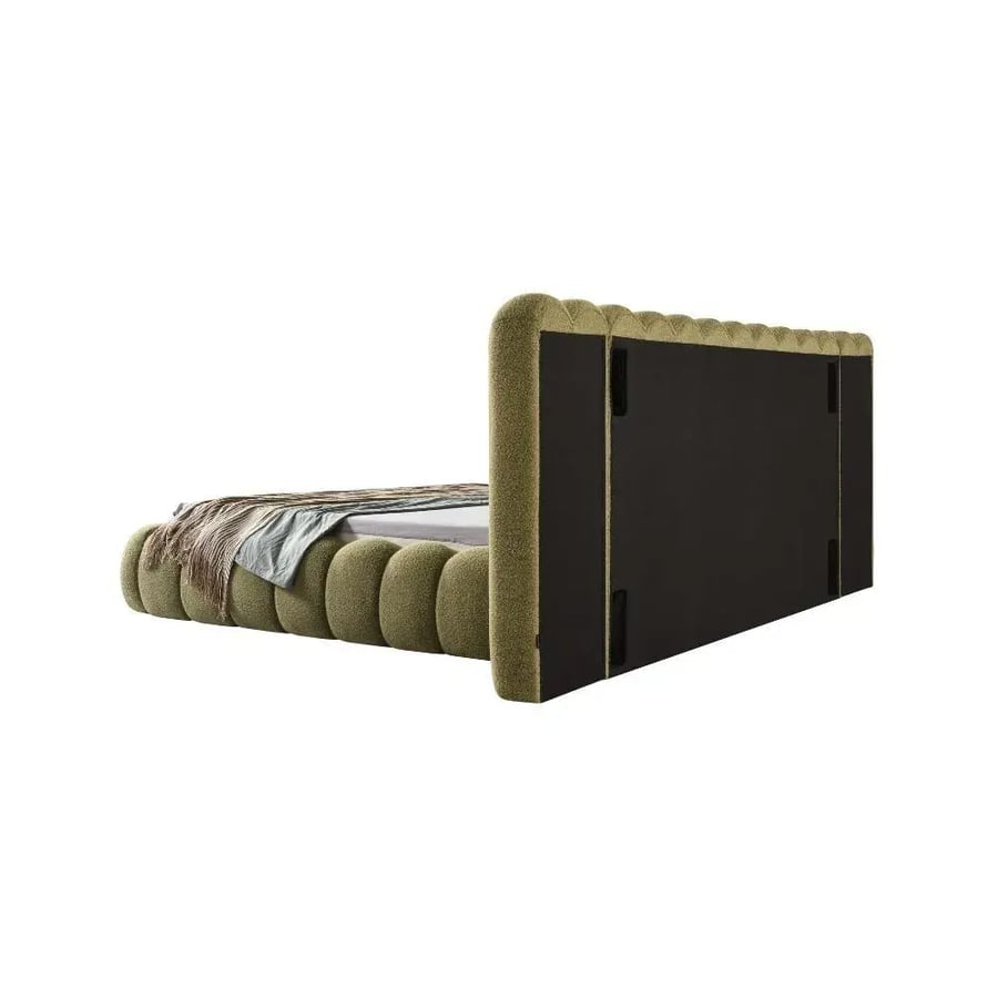 King bed Beverly 200*180 cm - green
