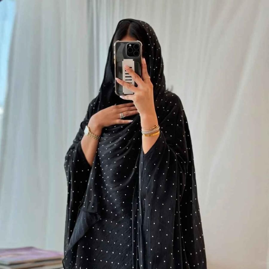 قفطان مغربي مفتوح