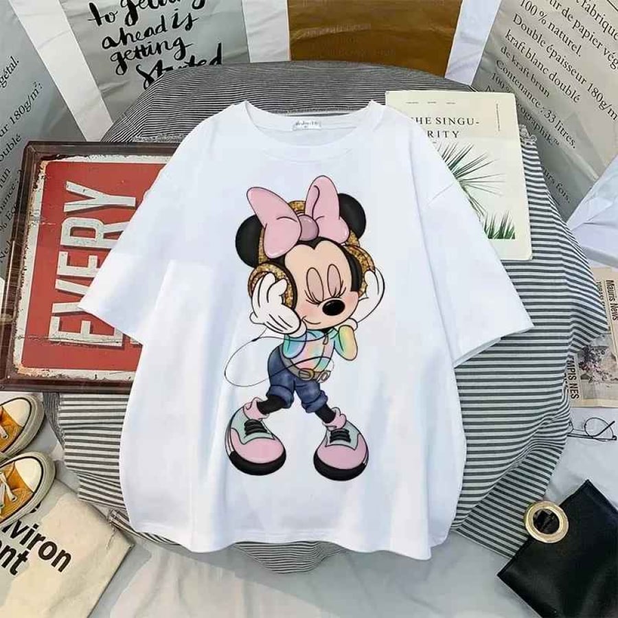 تي شيرت ديزني جديد ميني Kawaii