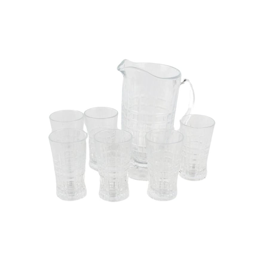 Juice jug set with 6 glasses