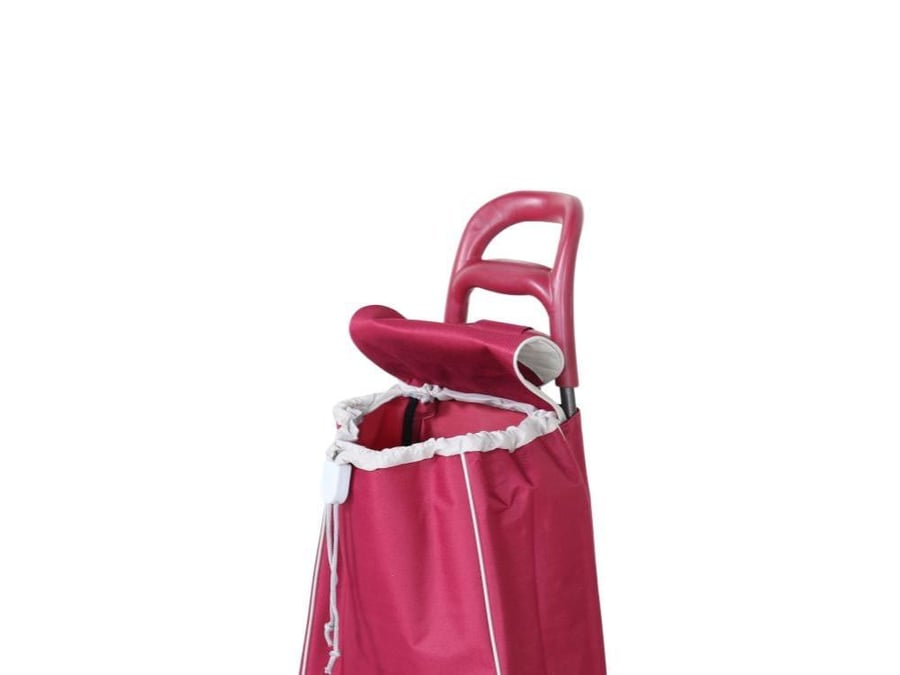 Shopping bag with wheels