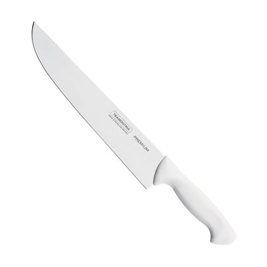 Professional large meat and vegetable knife with a blade length of 25 cm