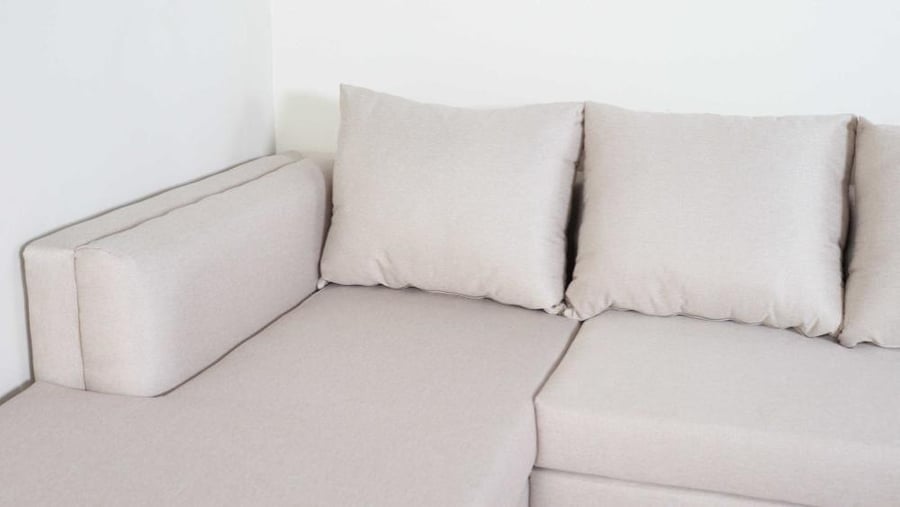 L-shaped sofa set