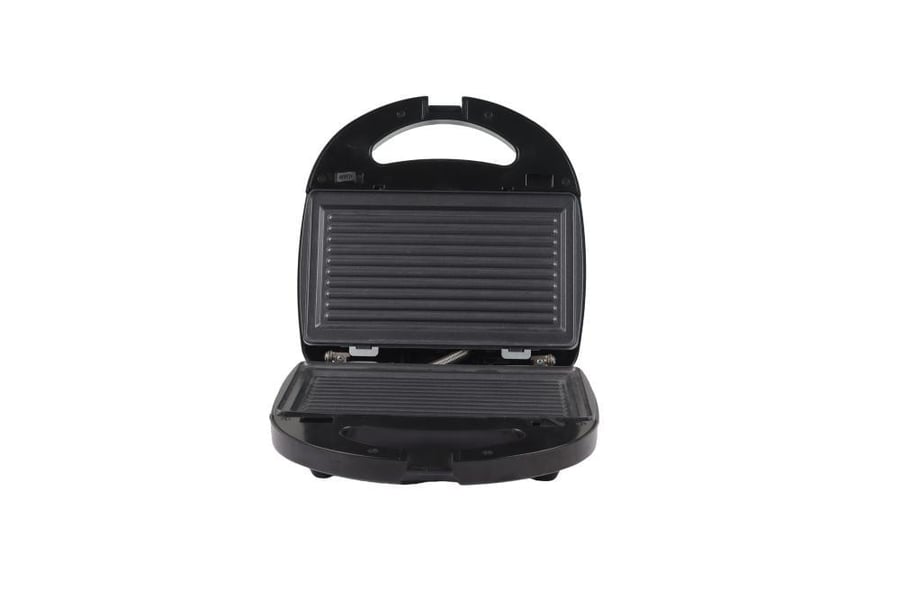 Snack maker 6 in 1 non-stick for preparing sandwiches, grilled foods, pies, donuts with removable plates