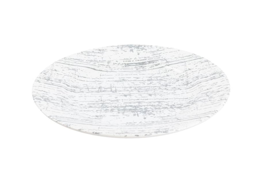 Round melamine plate