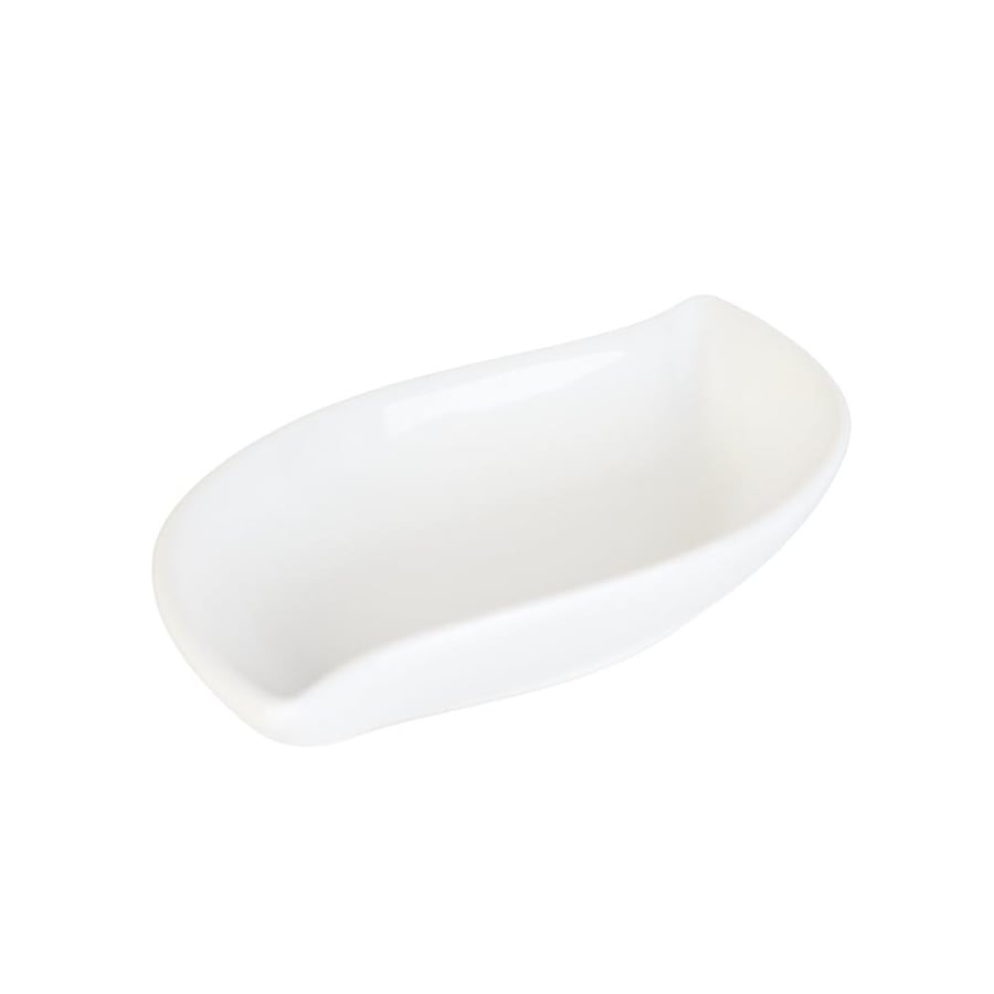 Set of two white ceramic molds