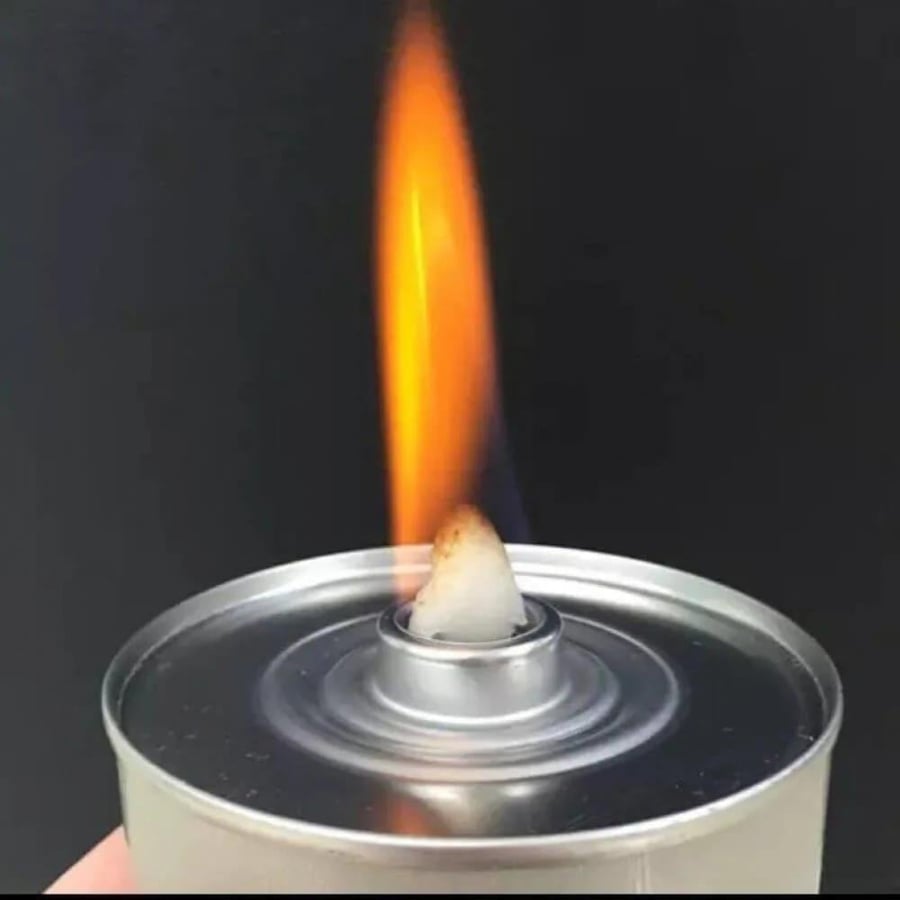 Food heating flame for 6 hours