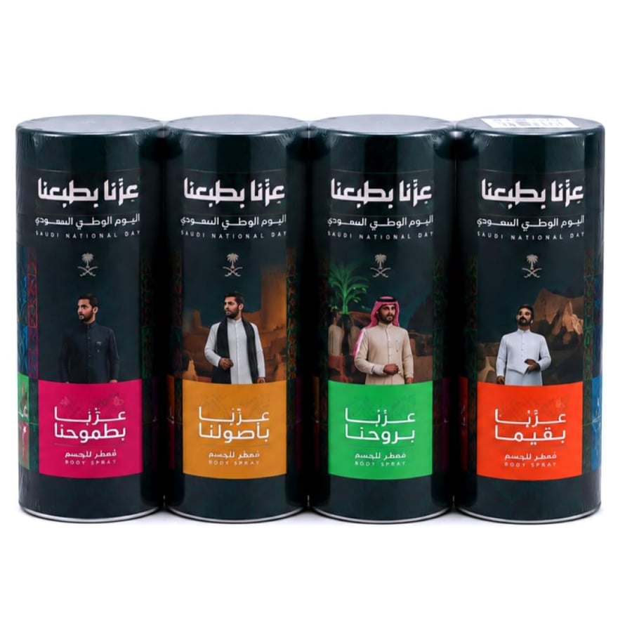 4 عبوات مناديل اليوم الوطنى