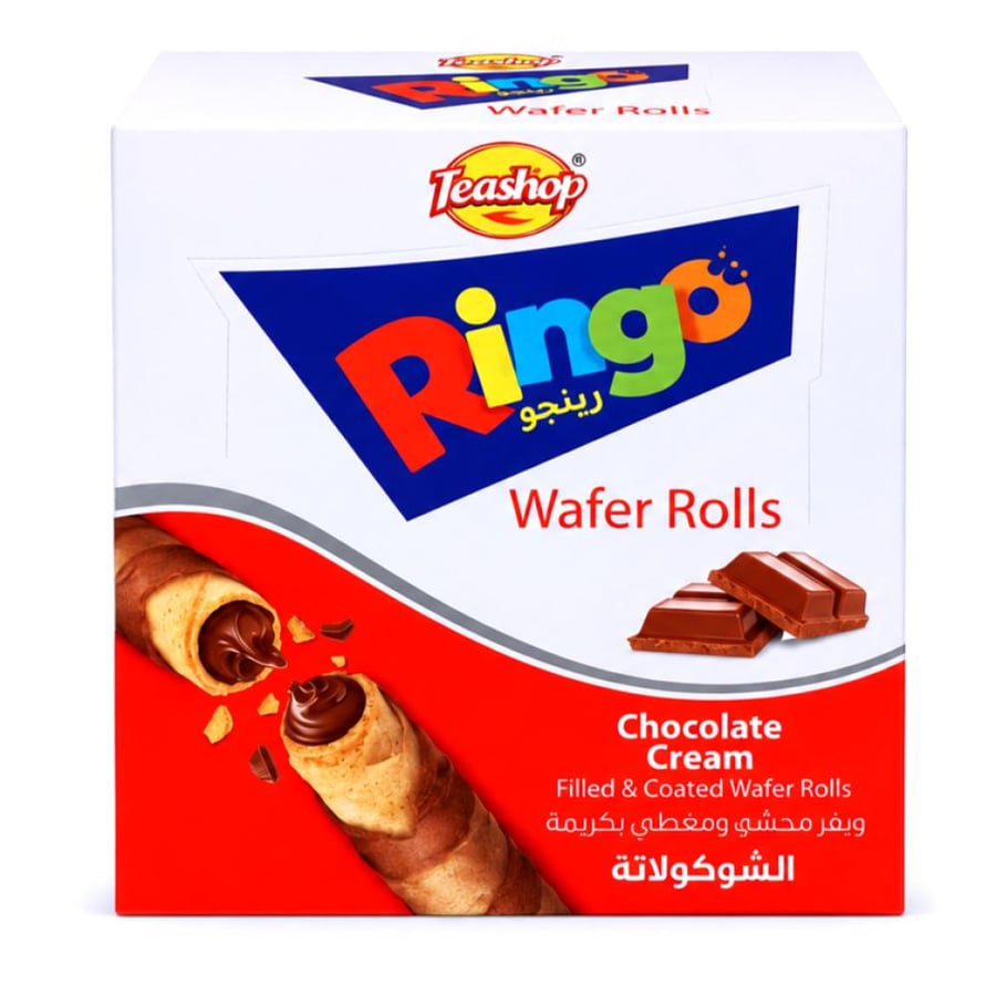 تيشوب رينجو مغطى ب الشوكولاتة