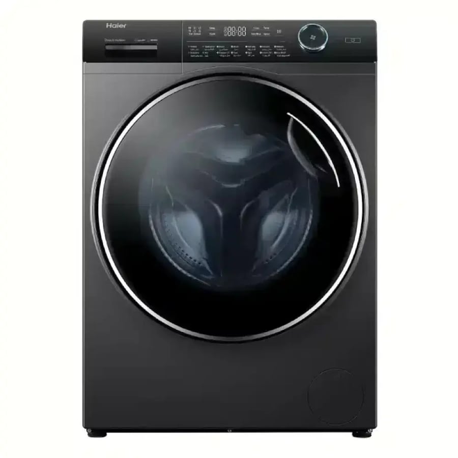 غسالة هاير 10 ك جانبية حرارى استيل HWD100-B1497S8