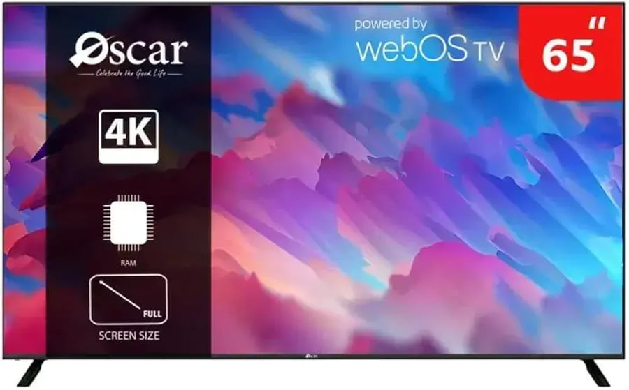 شاشة اوسكار 65 QLED