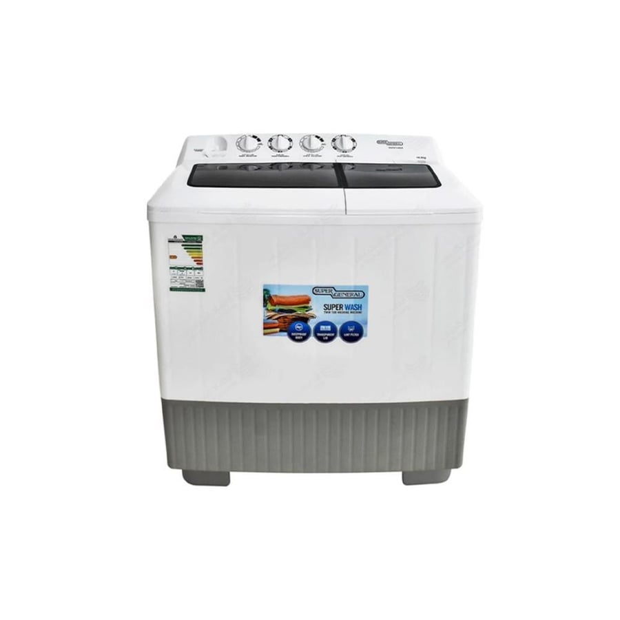 غسالة سوبر جنرال 14 ك حوضين KSGW1486N
