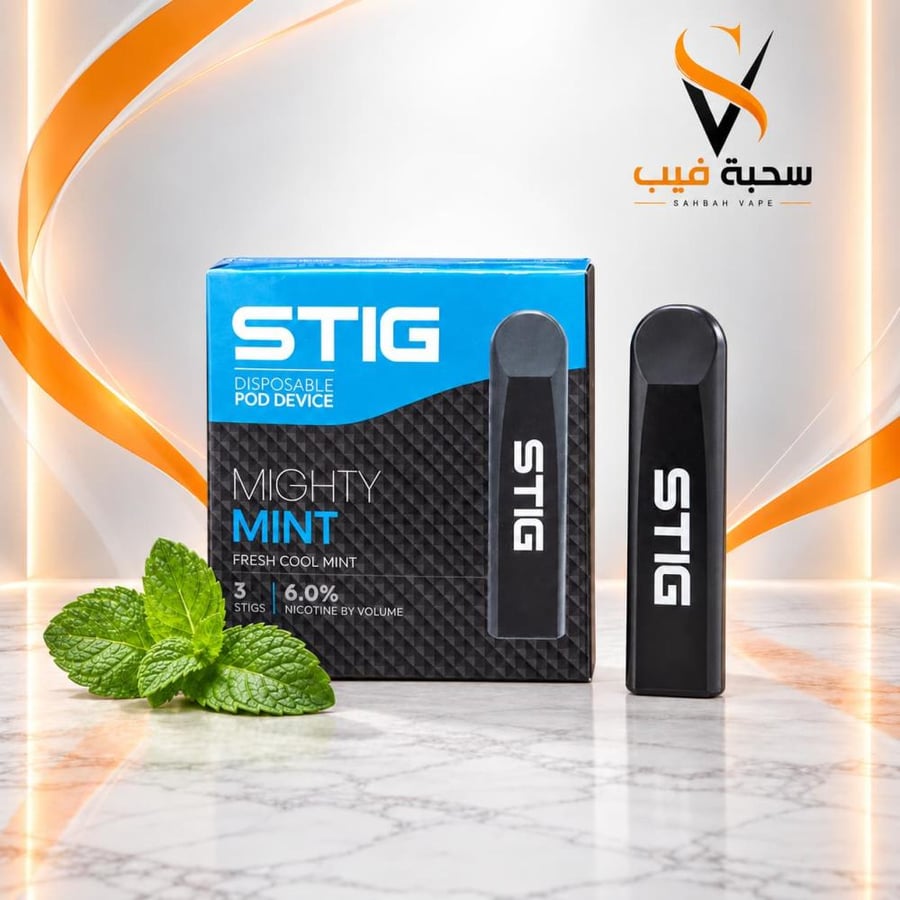 سحبة فيجود ستيج مايتي مينت 3 أجهزة VGOD STIG Mighty Mint