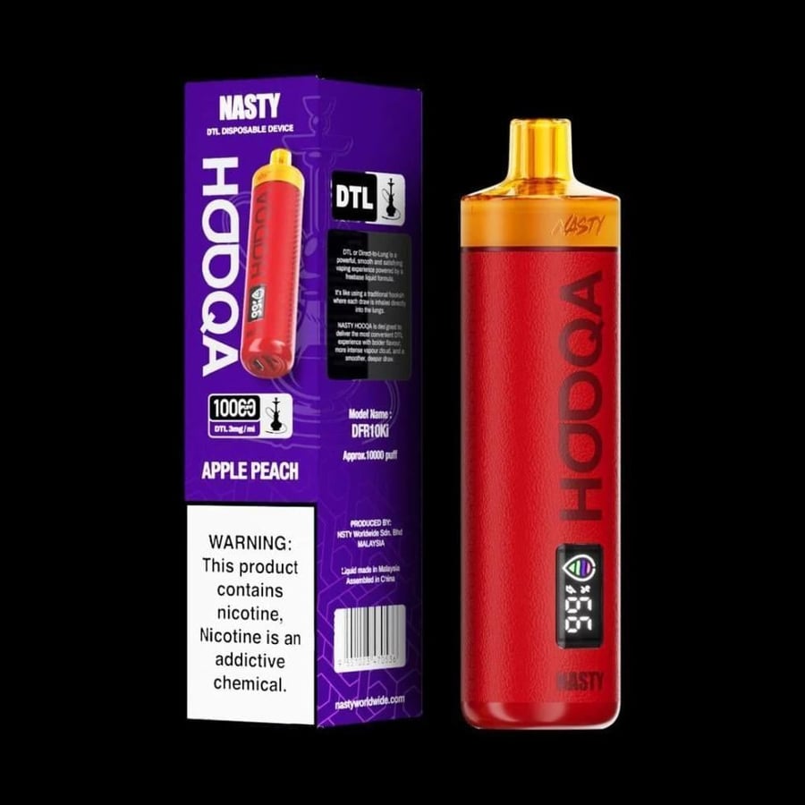 Nasty Hookah 10000 puffs apple peach