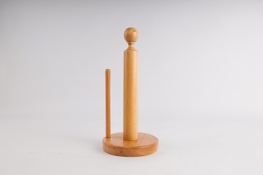 A tissue paper holder with cutter