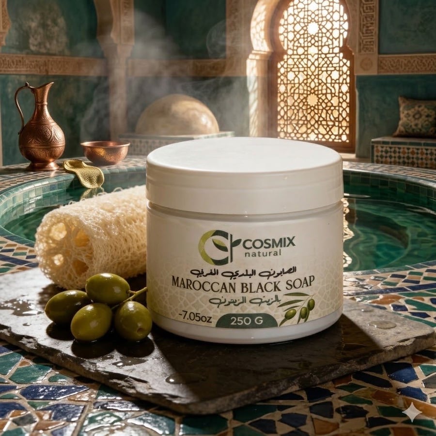 الصابون البلدي المغربي بزيت الزيتون