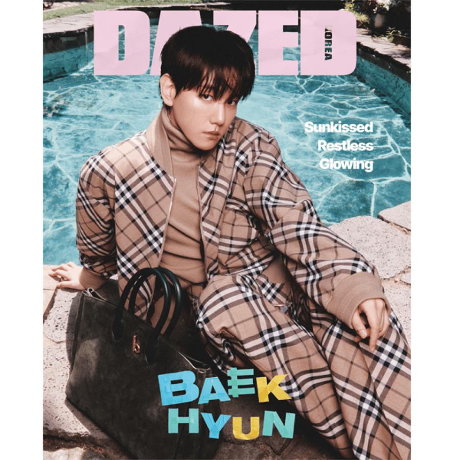 Dazed & Confused Korea Magazine 2024.07 Type A Cover EXO BAEKHYUN Content BAEKHYUN, BIBI, Park Sung hoon, YANGHONGWON