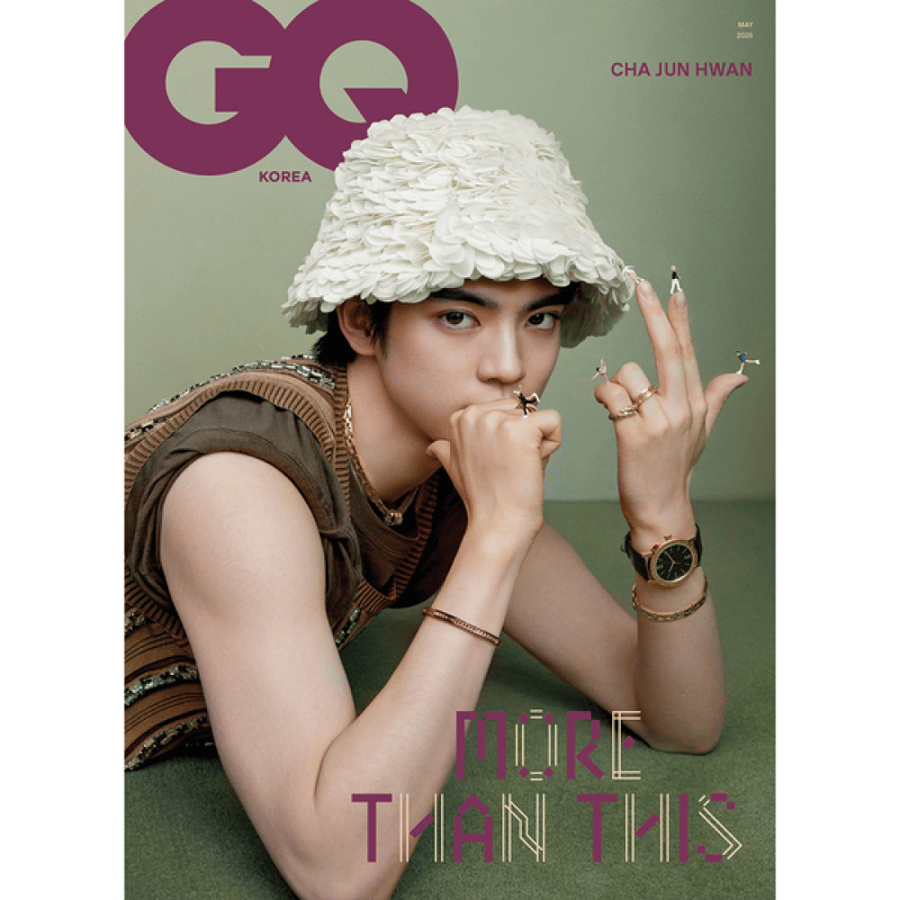 GQ KOREA Magazine 2025.05 Type A Cover CHA JUN HWAN Content CHA JUN HWAN, TWS