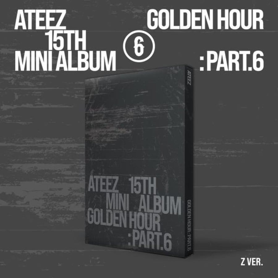 ATEEZ - 15th Mini Album GOLDEN HOUR : Part.6 (Z Ver)