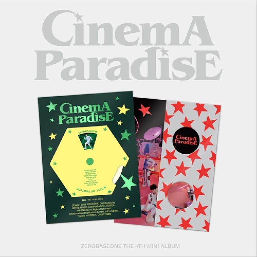 ZEROBASEONE - The 4th Mini Album CINEMA PARADISE (Random Ver)