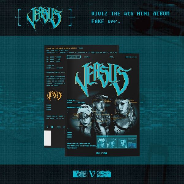 ‪VIVIZ - The 4th Mini Album VERSUS (Photobook) (FAKE Ver)‬