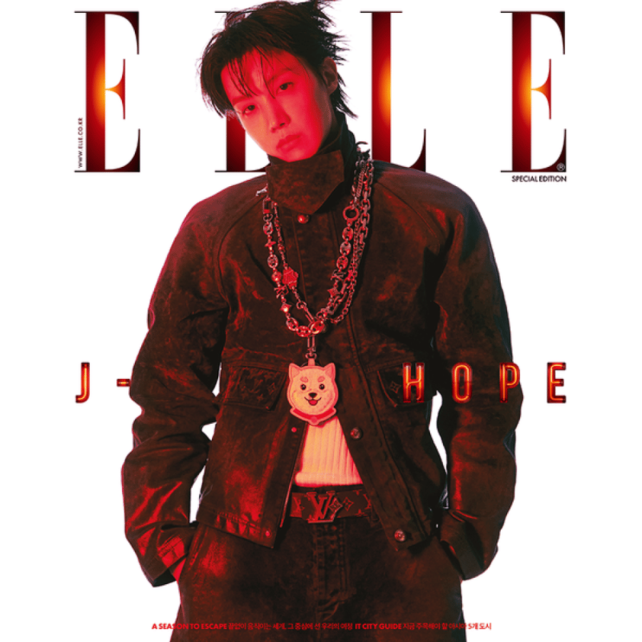 ELLE SPECIAL EDITION Magazine 2025.12 Type C Cover j-hope Content j-hope