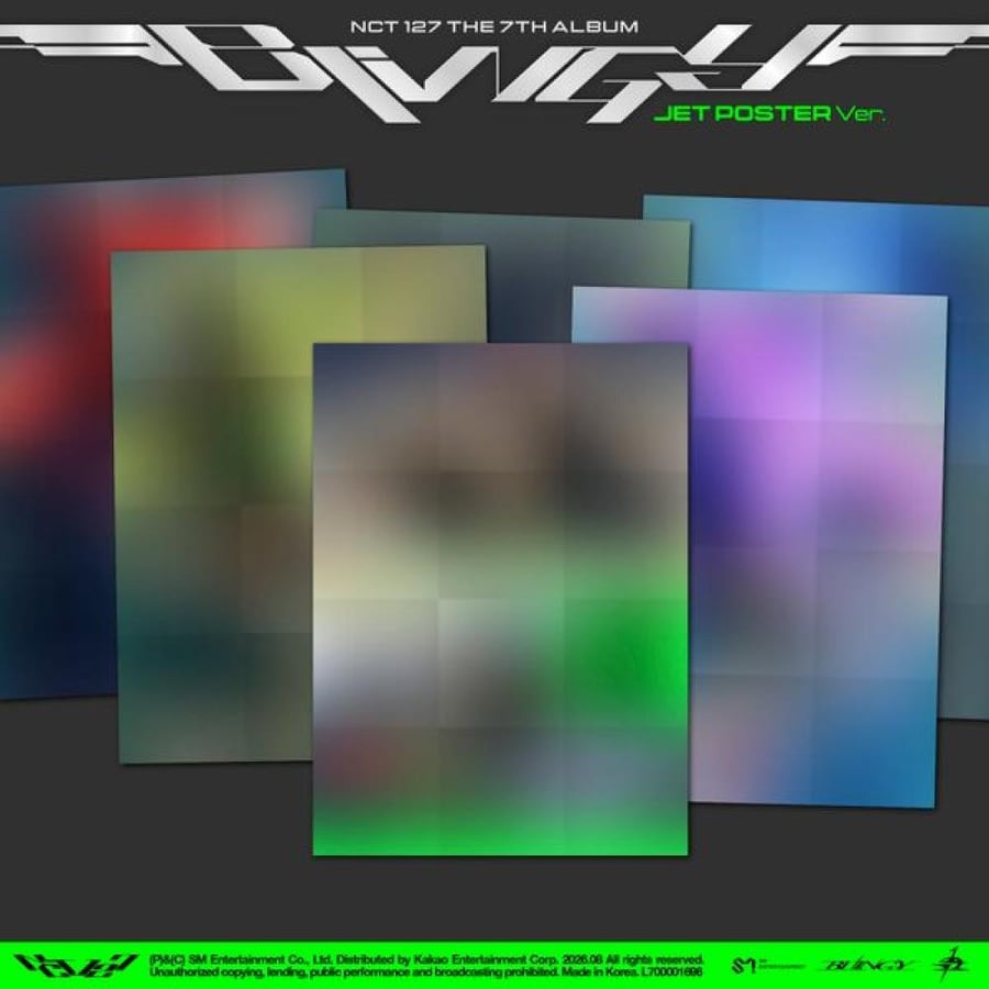 NCT 127 - 7th Album BLINGY (JET Poster Ver) (Random Ver)